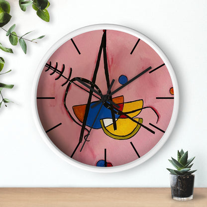 Arrangement Y Wall Clock