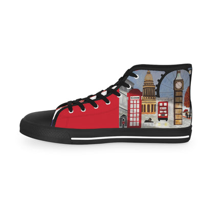 I Love London Men's High Top Sneakers