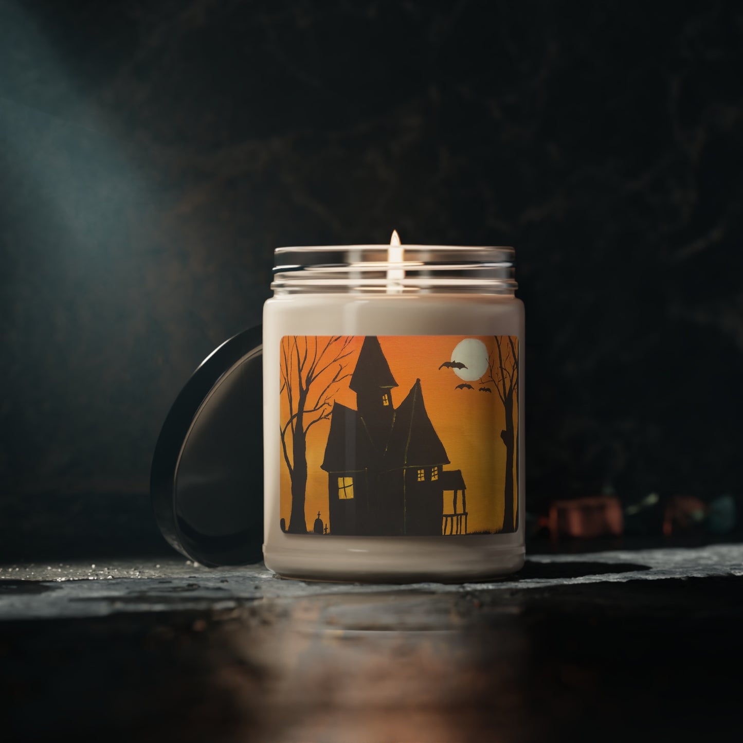 Halloween Spooky House Scented Soy Candle, 9oz