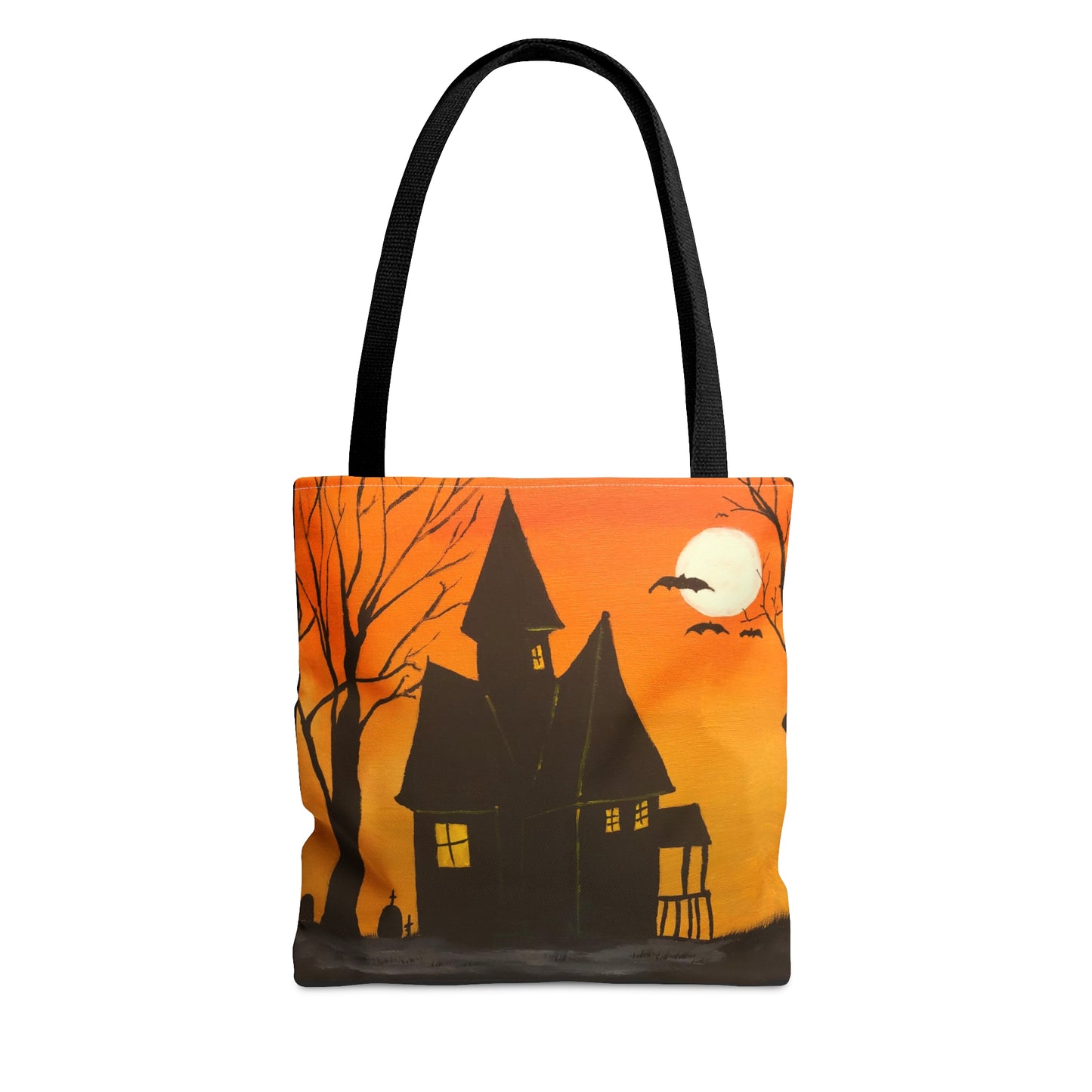 Halloween Spooky House Tote Bag