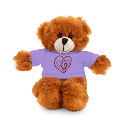 Hearts Intertwined Stuffed Animals with Tee