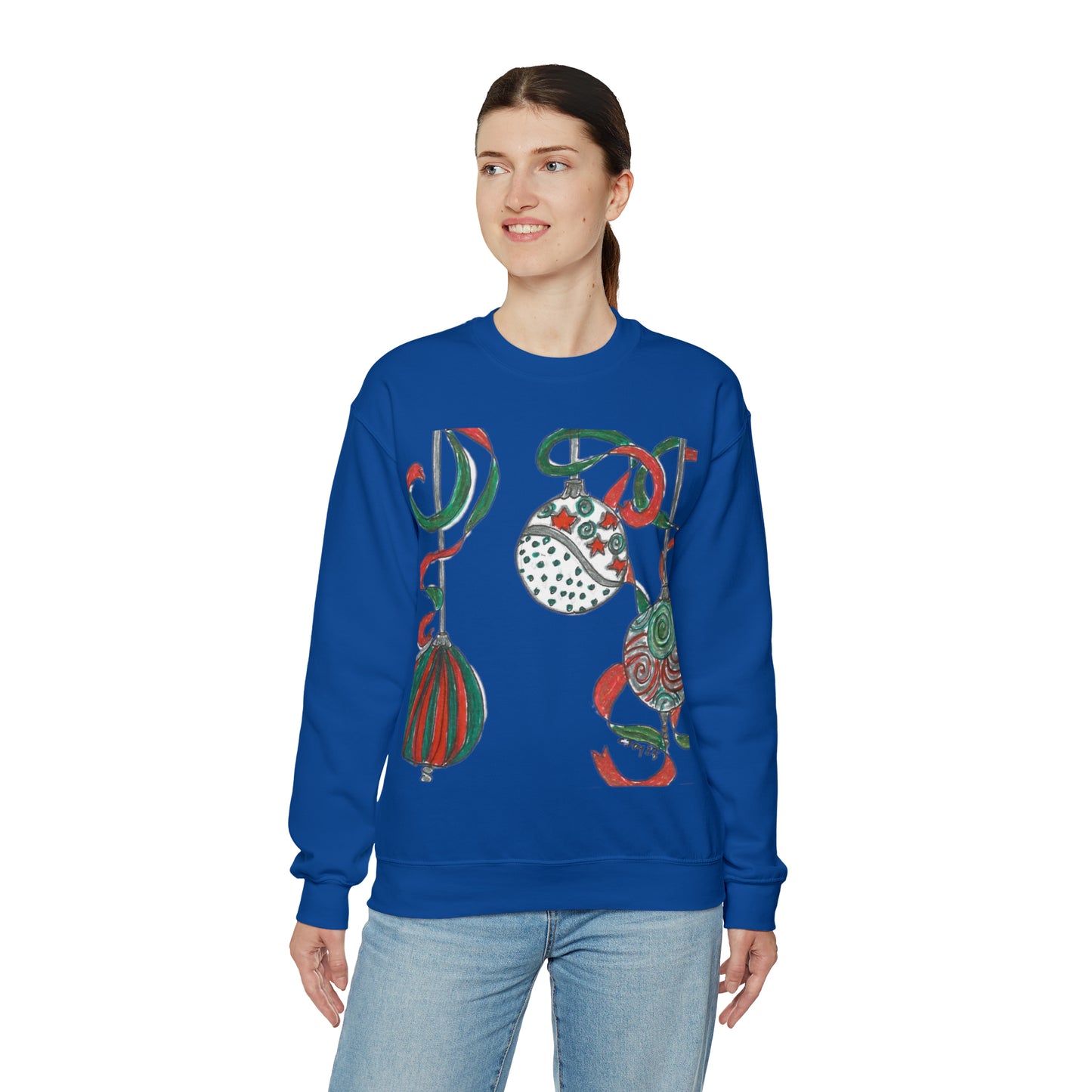 Christmas Ornaments Holiday Sweatshirt