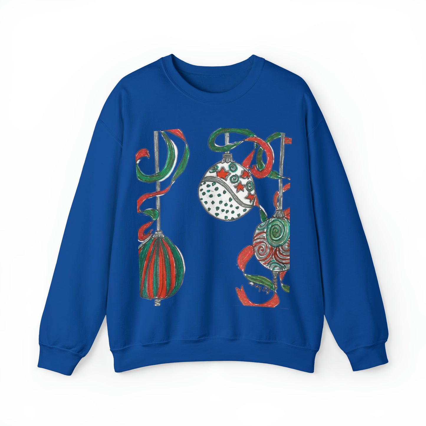 Christmas Ornaments Holiday Sweatshirt