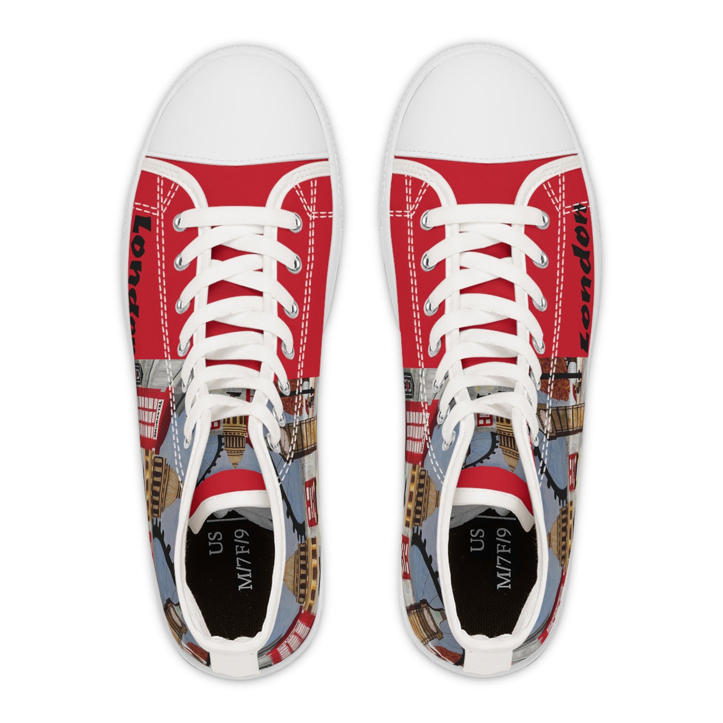 I Love London Women's High Top Sneakers