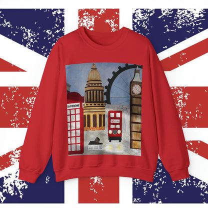 I Love London Unisex Crewneck Sweatshirt