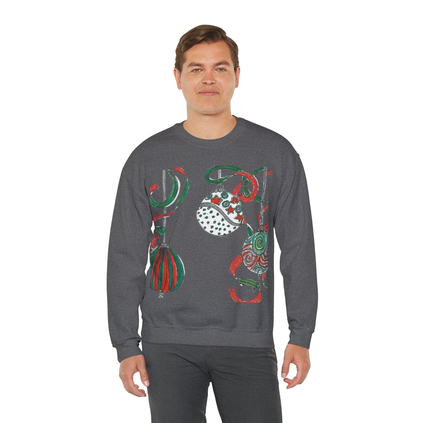 Christmas Ornaments Holiday Sweatshirt