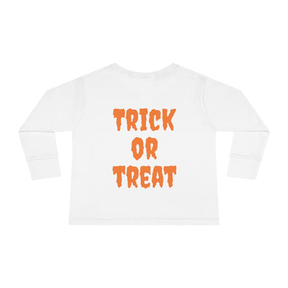 Halloween Spooky House Toddler Long Sleeve Tee