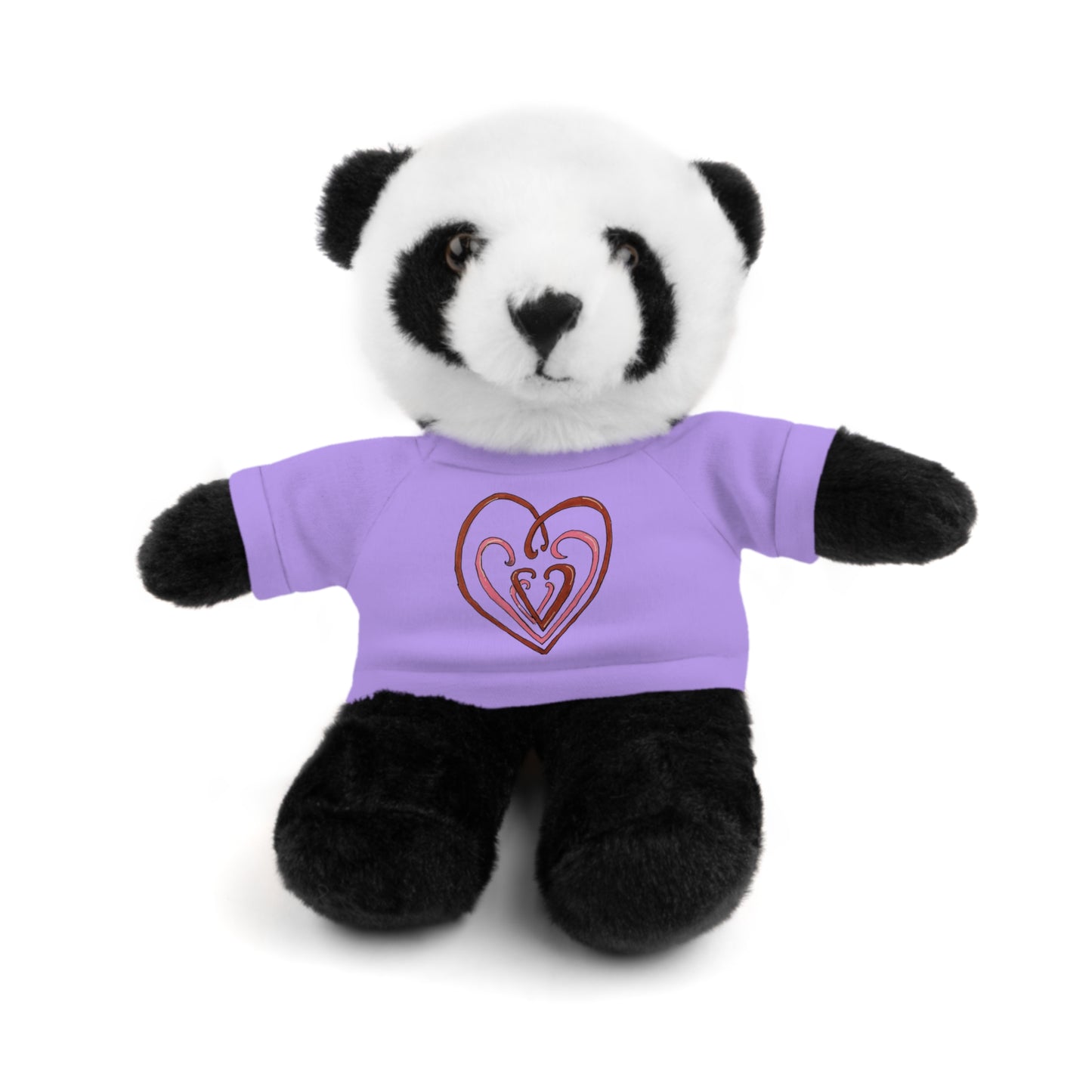 Hearts Intertwined Stuffed Animals with Tee