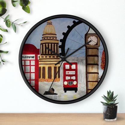 I Love London Wall Clock