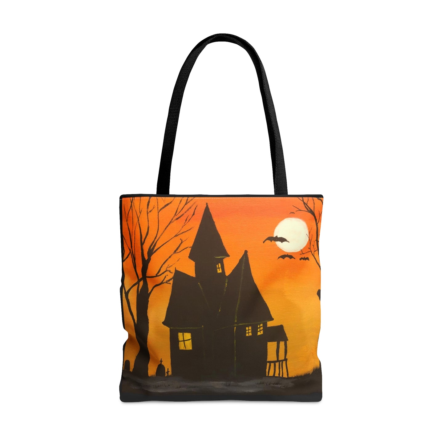 Halloween Spooky House Tote Bag