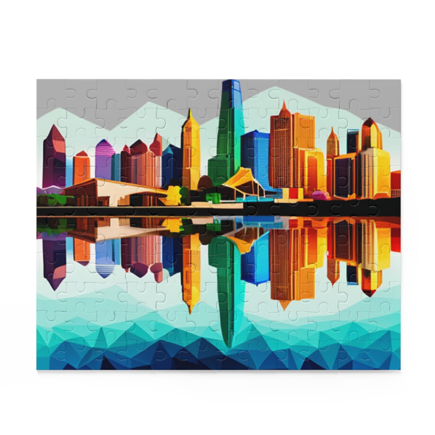 Dallas Texas Reflections Puzzle