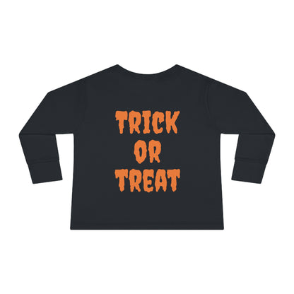 Halloween Spooky House Toddler Long Sleeve Tee