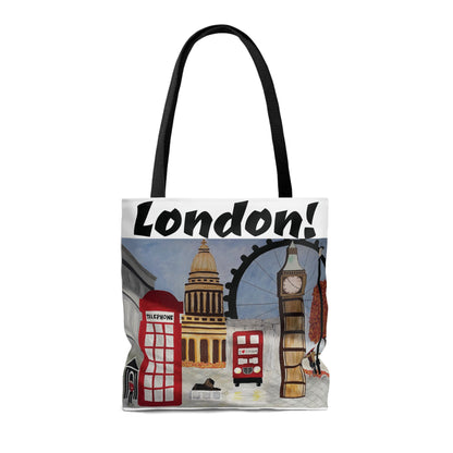 I love London Tote (White)