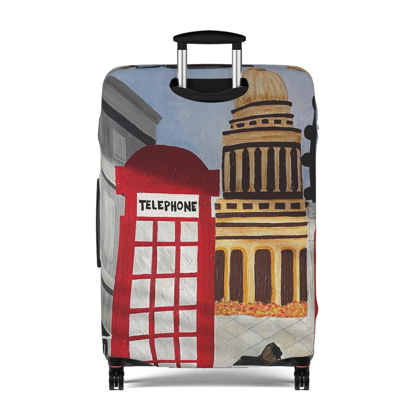 I Love London Luggage Cover