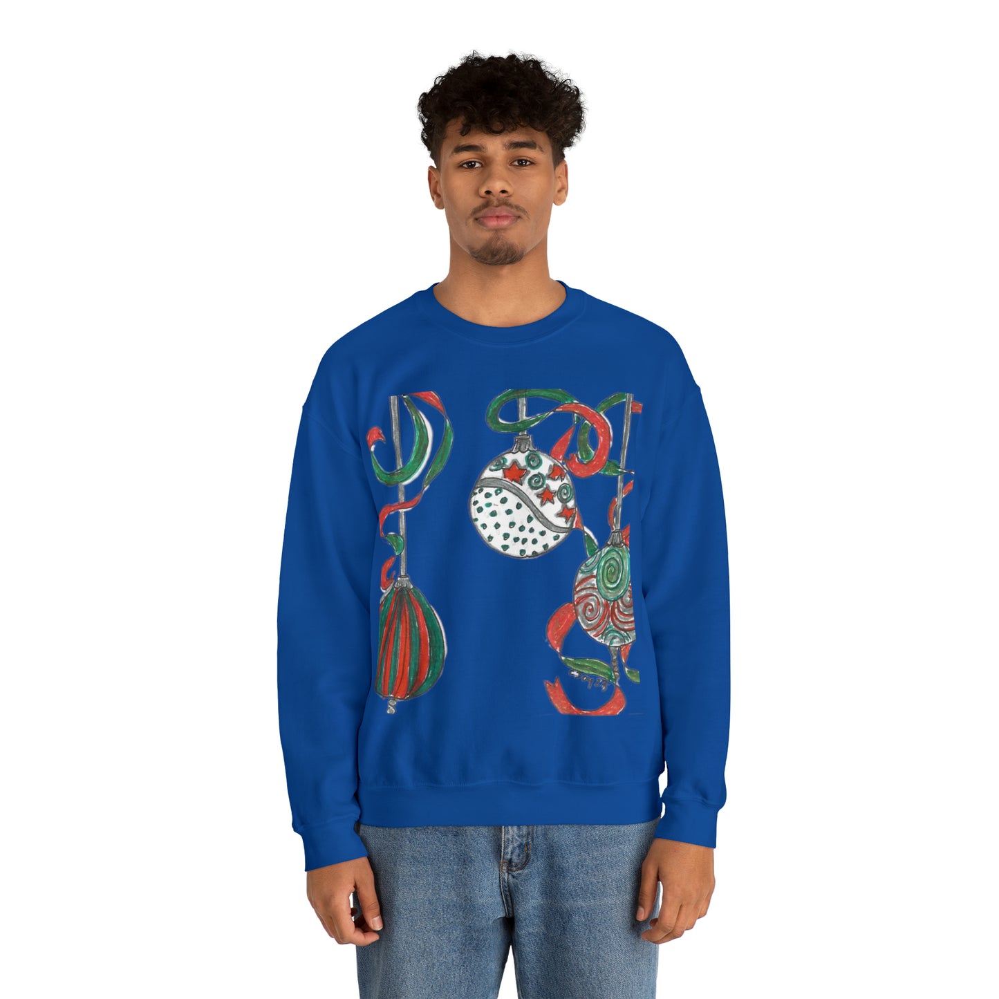 Christmas Ornaments Holiday Sweatshirt