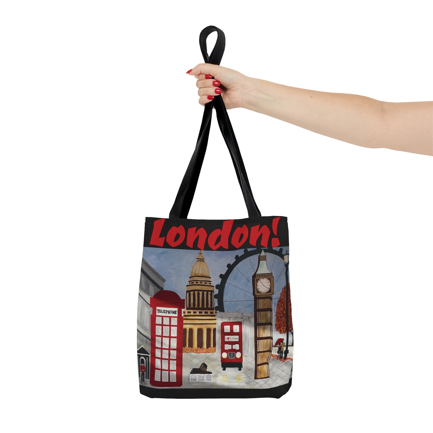 I love London Tote (Black)