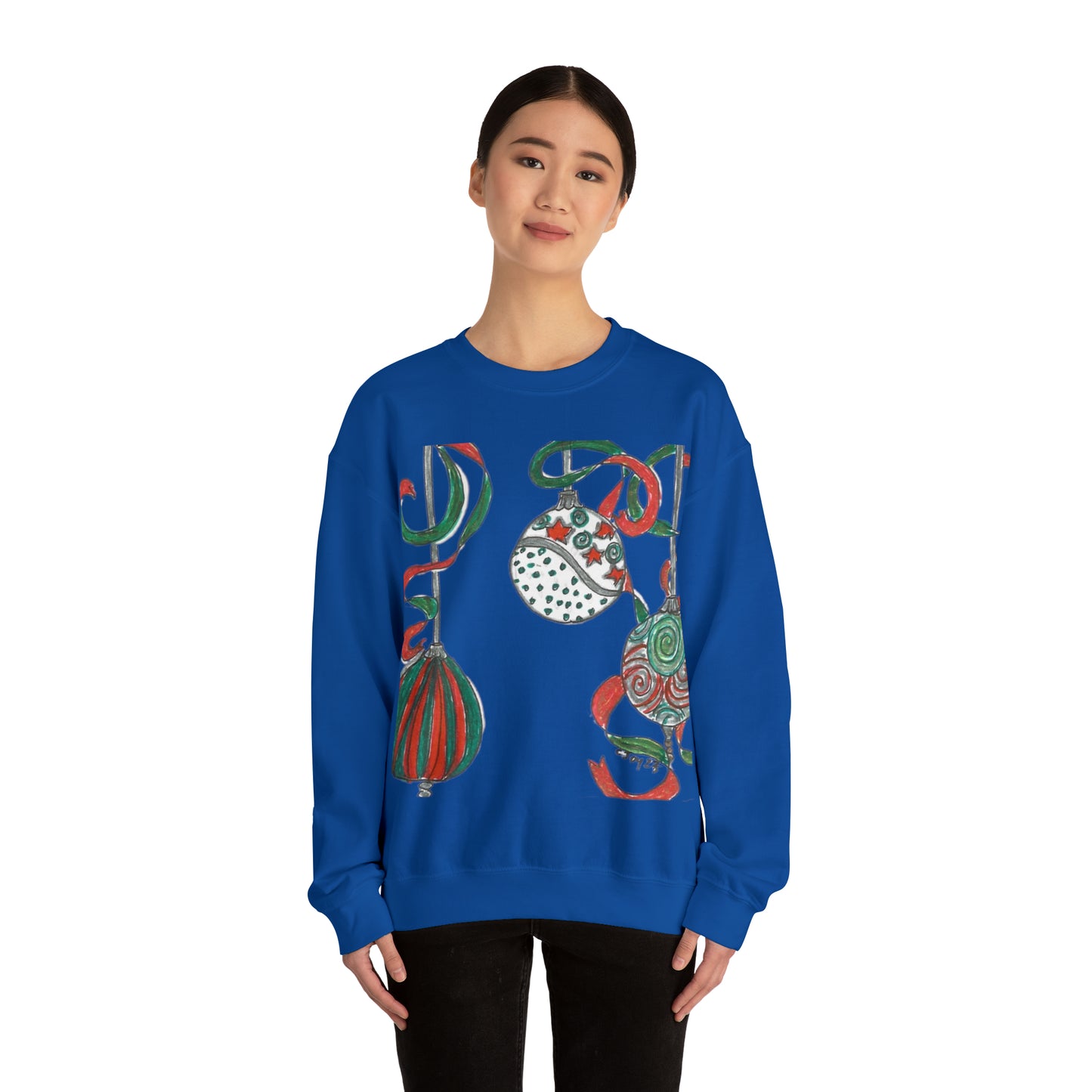 Christmas Ornaments Holiday Sweatshirt