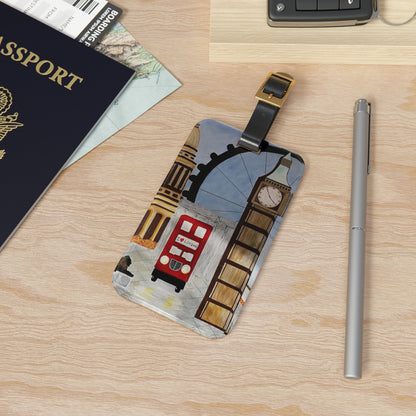 I Love London Luggage Name Tag