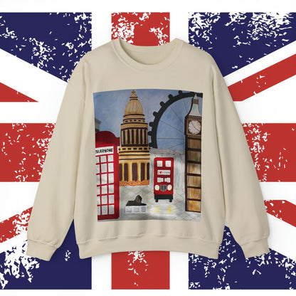 I Love London Unisex Crewneck Sweatshirt