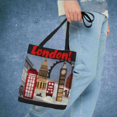 I love London Tote (Black)