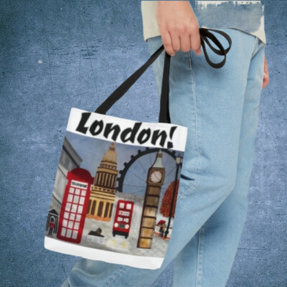 I love London Tote (White)